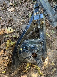 фото thumb №1, 3 bmw x5 e70 лонжерон четверть подкрылок передний левый