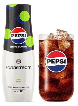 Syropy do saturatora SODASTREAM 3x Pepsi Max Lime bez cukru