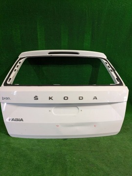 фото thumb №1, Крышка задняя зад багажника skoda fabia iii рестайлинг универсал