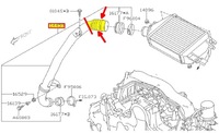 фото thumb №6, Subaru forester outback legacy xv 2.0 d труба waz шланг turbo интеркулер