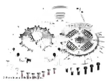 фото thumb №1, Набор сцепления adw193038 синий print