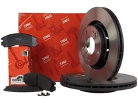 фото thumb №1, Trw тормозные диски + тормозные колодки перед mitsubishi outlander