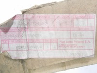 фото thumb №8, Накладки багажника даховий fiat uno оригінальний номер 7754680