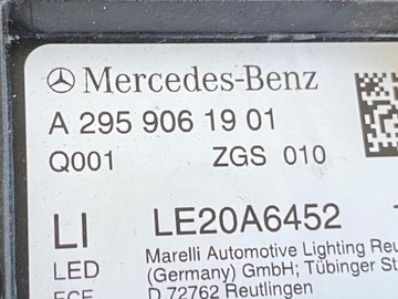 фото thumb №10, Mercedes eqe 295 лампа передняя левая digital led