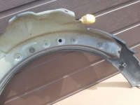 Крыло  левое  перед mini cooper r56 2006-2010 871/7 dark silver оригинал с Разборки, фото thumb