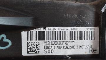 фото thumb №11, Bmw g82 g83 m3 m4 накладка планка порогова права