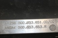 фото thumb №7, Vw решётка радиатора vii 7 lift 17-20 решётка радиатора решётка радиатора 5g0853653r