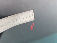 фото thumb №10, Дверь задняя правое vw polo iv 9n hb 5d серебристый ls7y