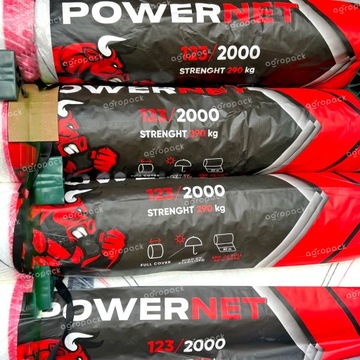 Сельскохозяйственная сетка POWER NET для соломы сена 123x2000
