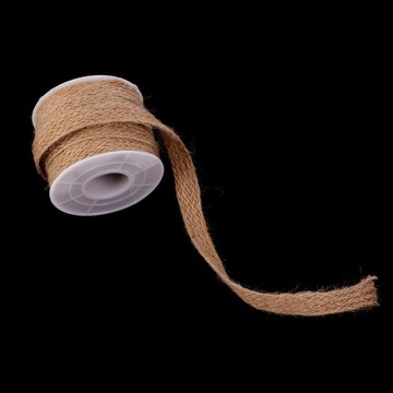 Плетеная джутовая мешковина из гессенской ленты шириной 5 м с бантом C