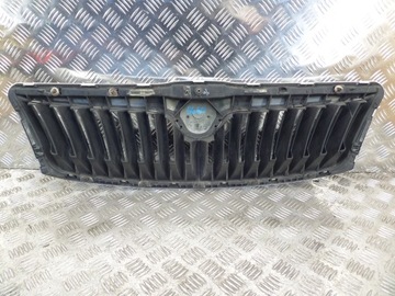 фото thumb №3, Решітка радіатора решітка передня капота skoda octavia 2 ii 1z0853651c