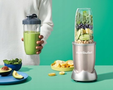 NutriBullet NB907CP Чашка-блендер 900 Вт бежевый/коричневый