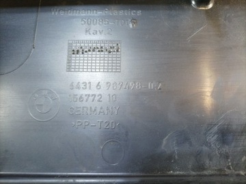 фото thumb №6, Bmw 3 e90/e91/e92/e93 панель под лобовым стеклом 6987498