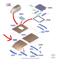 фото thumb №1, Плита дах ford transit mk8 2019-