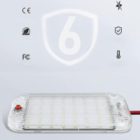 фото thumb №11, 2x універсальні освітлення салону кабіни лампа led dc 12-85v