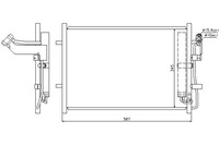 фото thumb №2, Nissens конденсатор кондиціонера mazda 3 1.6 mzr cd
