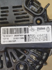 Генератор двигателя renault nissan dacia 231006833r Оригинал, фото thumb