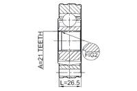 фото thumb №10, Nty шарнір вала привідного suzuki grand vitara 05-