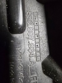 фото thumb №7, Защита рамка выхлоп задняя porsche 911 992 левая правая