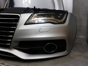фото thumb №5, Audi a7 c7 4g8 s line комплектный перед бампер лампы капот полный led серебряный