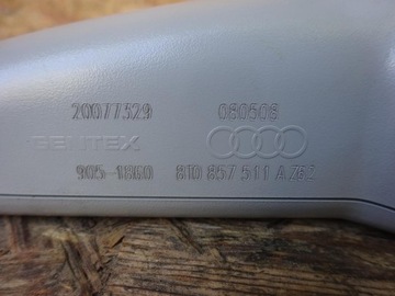 фото thumb №8, Audi a4 b8 8k a5 8t зеркало заднего вида внутренние светлый фотохромный 8t0857511a