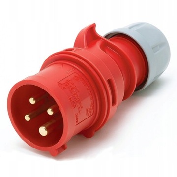 Wtyczka siłowa przenośna 32A 3P+Z 400V IP44 