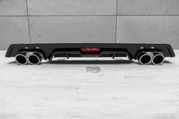 фото thumb №7, Honda civic x sed диффузор накладка бампера задняя