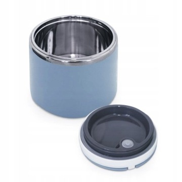 MARKOWY TERMOS OBIADOWY POJEMNIK ŻYWNOŚĆ ZUPĘ 600 ml INOX TRZYMA DO 3h IR