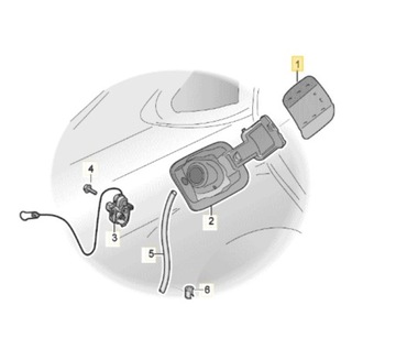 фото thumb №1, Крышка заливка топлива audi q5 80a809907 новая aso