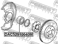 фото thumb №2, Подшипник колёса перед do acura rdx tsx