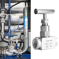 фото thumb №6, Клапан iglicowy prosty ze нержавіюча сталь нержавіючої bspp