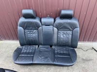 фото thumb №4, Сидіння шкіра czarna перед + задня заднє сидіння audi a8 d3 комплект