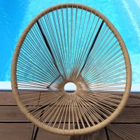 САДОВОЕ КРЕСЛО ACAPULCO PREMIUM NATURAL — КРЕСЛО ДЛЯ САДА, БАЛКОНА И ТЕРРАСЫ XXL