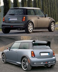 фото thumb №10, Задние свет автомобильные led do bmw mini r50 r52 r53 2001-2008 union джек rear light