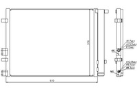 фото thumb №1, Nissens конденсатор кондиционера hyundai i20 1.4d/1.