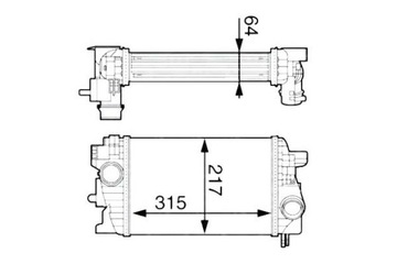фото thumb №1, Nrf інтеркулер opel meriva b 1.6d/1.7d 06.10-03.1