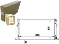 фото thumb №1, Behr hella радіаторів двигуна behr hella 7m0121253b