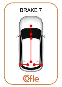 Cofle трос тормоза правый ford transit 00-06 rwd Доставка, фото thumb