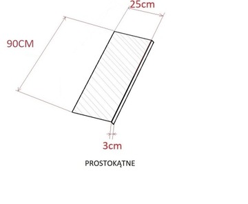 STOPKI NAKŁADKI NA SCHODY 90cm 4 kolory GĘSTA PĘTELKA WYTRZYMAŁE