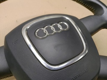 фото thumb №14, Руль + подушка безопасности четырёхспицевый кожа audi a3 8p рестайлинг годы 08-12