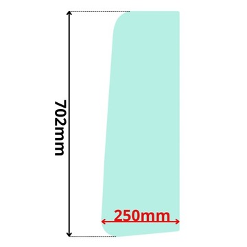 фото thumb №1, Стекло боковая w дверь треугольник левая правая daf 95 105 5122