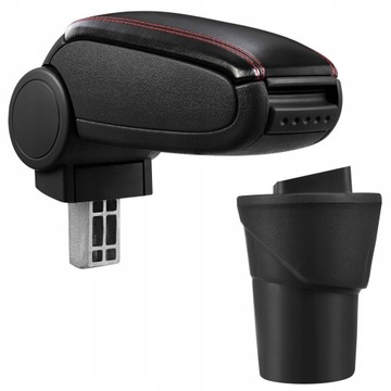 фото thumb №11, Новый подлокотник nissan micra iv k13 2 od 2010r чёрный + набор монтажный