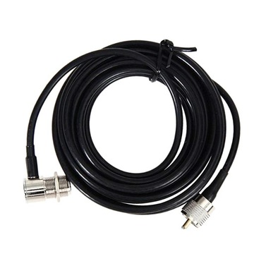 Разъемы RG58 PL259 UHF-SO239 для кабеля крепления антенны мобильной радиосвязи