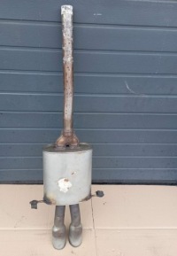 Mini cooper r56 1.6 b гаситель выхлоп труба 7646130 Доставка, фото thumb