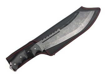 Maczeta Taktyczna Tasak CZARNA WDOWA Full TANG HQ MAC10