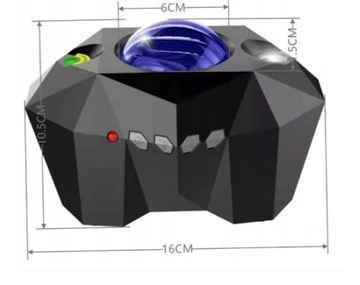PROJEKTOR GWIAZD STAR LED LAMPKA NOCNA PREZENT USB