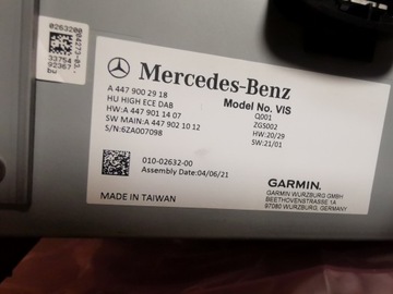 фото thumb №5, Навигация радио mercedes v vito w447 андроид carplay новая high касание монтаж