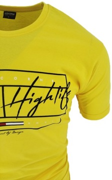 ФУТБОЛКА МУЖСКАЯ TARGET HIGH YELLOW XXL