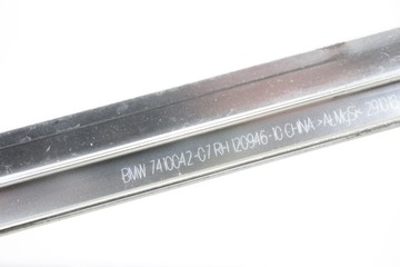 фото thumb №8, Планки накладкі скребові alu satiniert стійка двері праві зад bmw g01 x3 f97 x3m