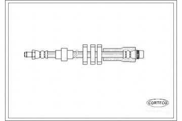 фото thumb №13, Шланг гальмівний гнучкий peugeot 406 01-04 перед